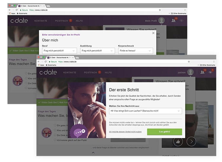 C-dating erfahrungen